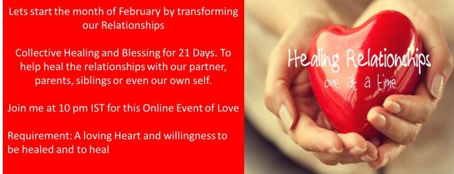 Relationship Healing Online Event
