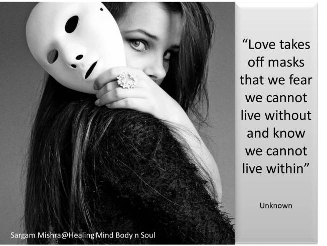 Love n Masks. Sargam