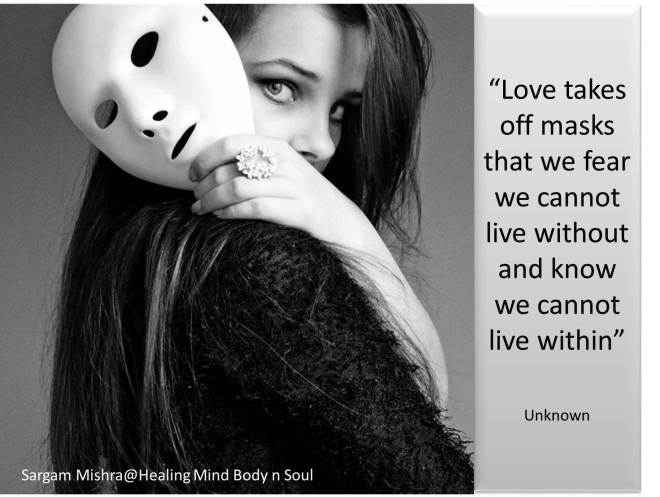 Love n Masks. Sargam